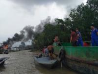 Elpiji 12 Kg Meledak di Sungai Indragiri, Satu Orang Tewas